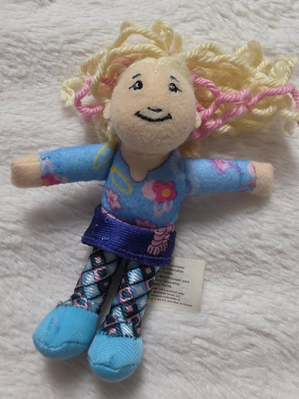 Groovy Girls Mini Plush Doll 2006 Burger King Fast Food Toy Manhattan